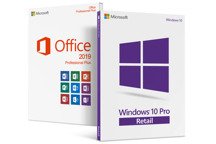 Pachet Windows 10 Pro + Office 2019 Pro Plus Binding