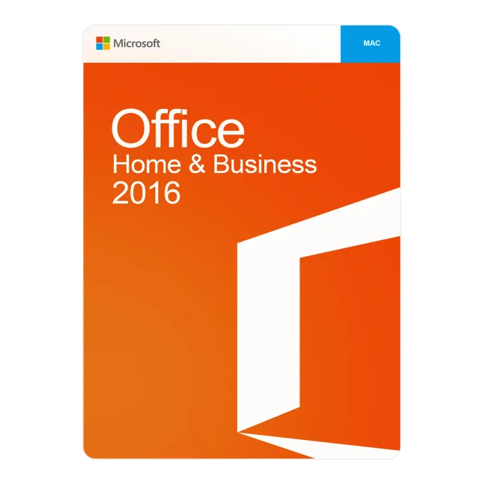 Office 2016 Home & Business Retail Mac OS
