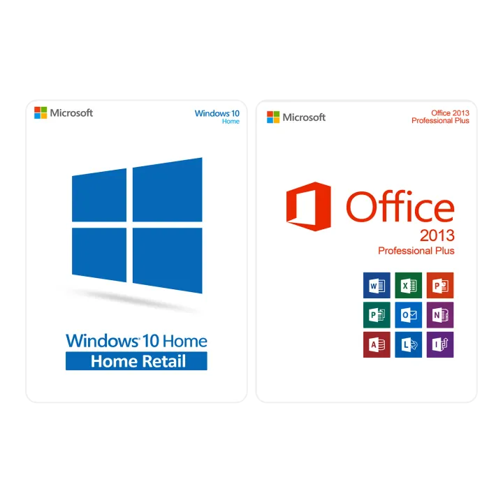 Pachet Windows 10 Home + Office 2019 Pro Plus