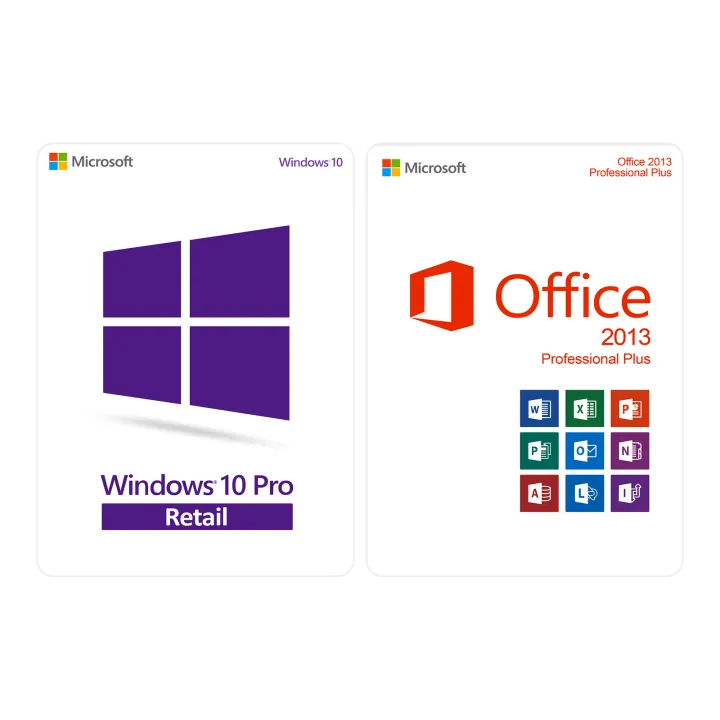 Pachet Windows 10 Pro + Office 2019 Professional Plus
