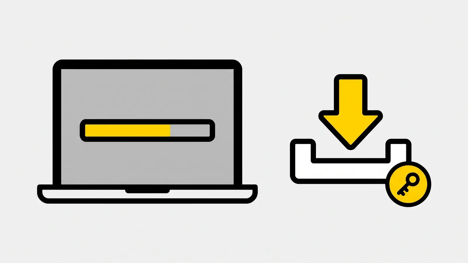 Instalare Microsoft Office pe un laptop